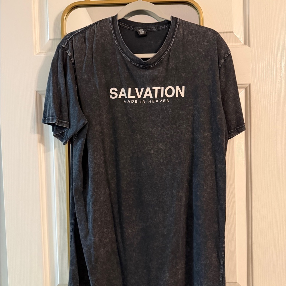 Salvation Charcoal Tee for Men